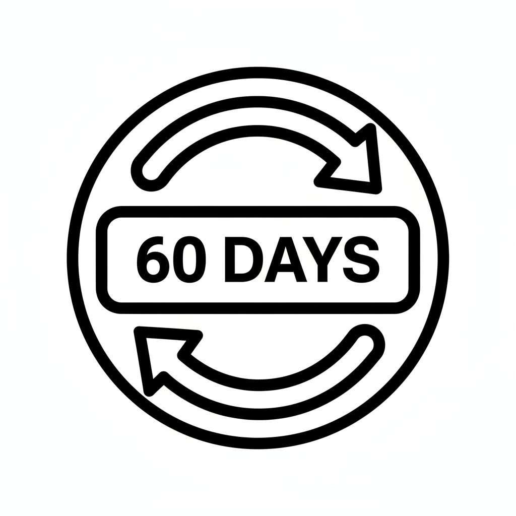 60 Day Guarantee Badge